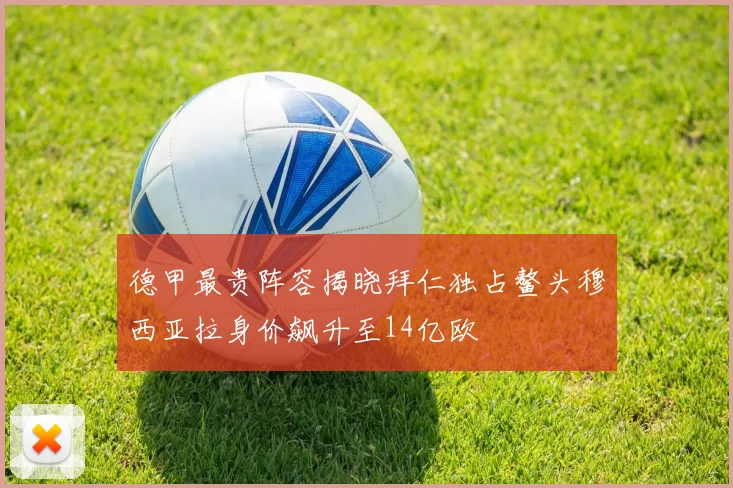 德甲最贵阵容揭晓拜仁独占鳌头穆西亚拉身价飙升至14亿欧