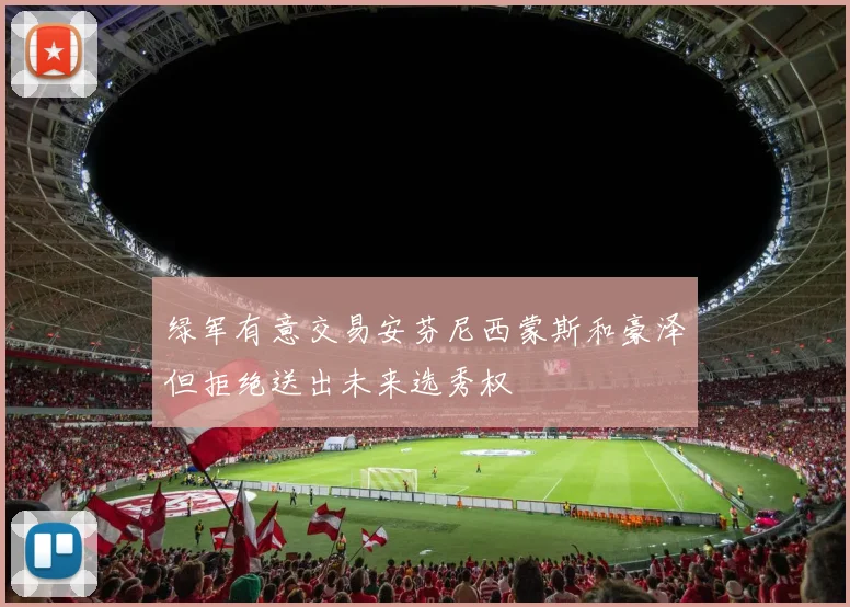 绿军有意交易安芬尼西蒙斯和豪泽但拒绝送出未来选秀权