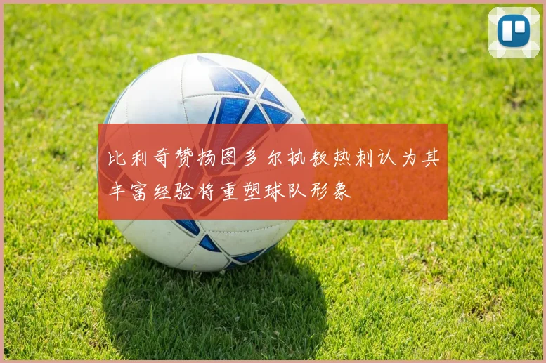 比利奇赞扬图多尔执教热刺认为其丰富经验将重塑球队形象